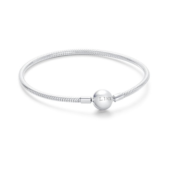 Linx Snake Chain Bracelet with Grandmother and Granddaughter Themed Charms - Picture 7 of 7